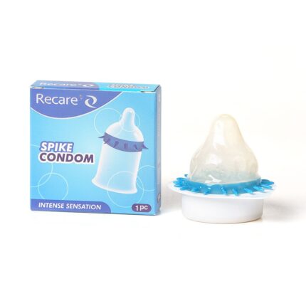 Recare Spike Condom Blue