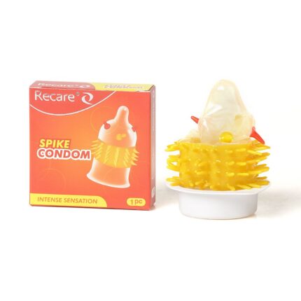 Recare Spike Condom Orange