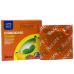 Recare Color Fruit Flavour Condoms