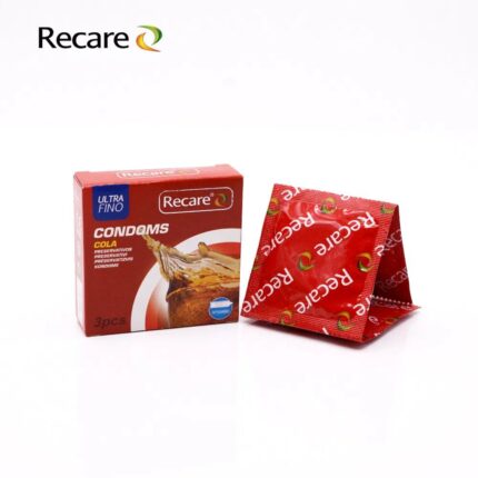 Recare Cola Dotted&Ribbed Condoms