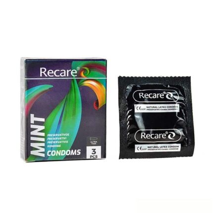 Holographic Recare Ultra Thin Mint Condoms
