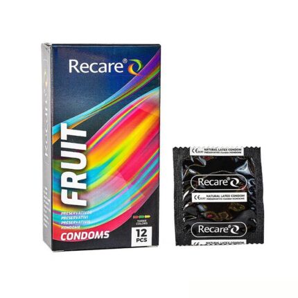 Holographic Recare Fruit Flavour Condoms