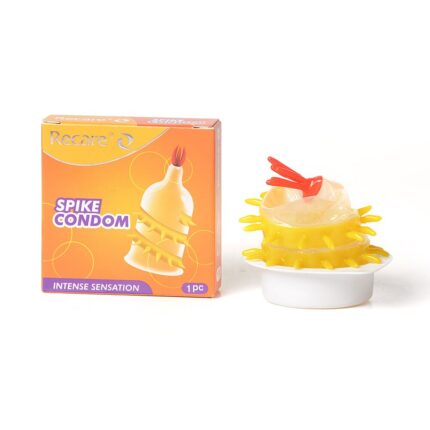 Recare Spike Condom Yellow