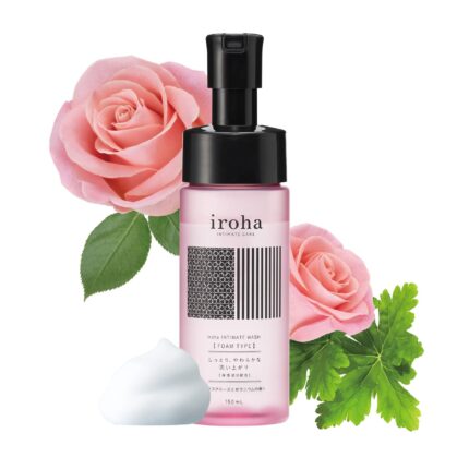Iroha Intimate Wash Foam Type Damask Rose and Geranium
