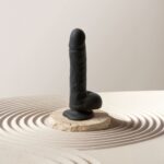 Фалоімітатор з вібрацією і ротацією Strap-On-Me Rotating & Vibrating Realistic Dildo - L - Black