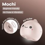 Вакуумний кліторальний стимулятор Satisfyer Mochi Beige