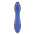 Двосторонній скляний дилдо Satisfyer Dazzling Crystal 2 Blue