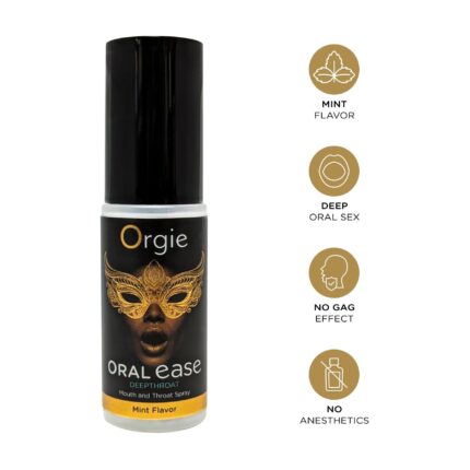 Спрей для глибокого мінету Orgie – Oral Ease Deepthroat (15 мл)