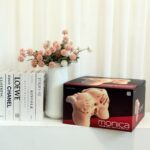 Мастурбатор-попа Naked Factory MONICA, вагіна + анус, 2 канали, дуже реалістичний, наскрізний