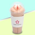 Мастурбатор-вагіна Naked Factory Cup Sleeve V–1, наскрізний
