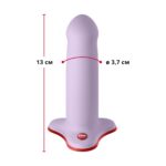Фалоімітатор Fun Factory AMOR Purple, довжина 14,6 см, діаметр 3,7 см, вигнутий