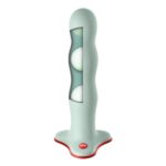 Фалоімітатор Fun Factory BOUNCER Light Green, кульки всередині, ефект вібрації, діаметр 3,9 см