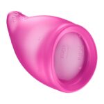 Менструальна чаша Fun Factory FUN CUP SIZE A Magenta, багаторазова, діаметр 4 см, об’єм 20 мл
