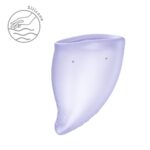 Менструальна чаша Fun Factory FUN CUP SIZE A Purple, багаторазова, діаметр 4 см, об’єм 20 мл