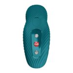 Накладний вібратор Fun Factory LAYA III Bottle Green, ефект постукування пальцем