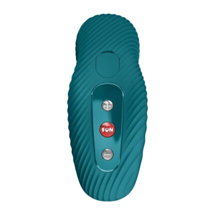 Накладний вібратор Fun Factory LAYA III Bottle Green, ефект постукування пальцем