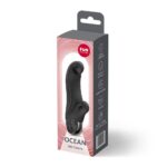 Вібратор-кролик Fun Factory OCEAN Black, для клітора та точки G, 6 режимів, на батарейках