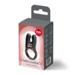 Ерекційне віброкільце з подвійною стимуляцією клітора Fun Factory NŌS CLASSIC Black, 2 мотори