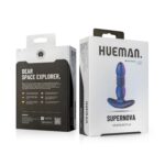 Анальна пробка з вібрацією та пульсацією Hueman - Supernova Thrusting Buttplug