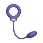 Ерекційне віброкільце з віброяйцем Hueman - Eclipse Anal Vibrator