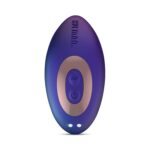 Анальна пробка з віброязичком Hueman - Voyager Butt Plug With Tapping
