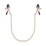 Rosy Gold - Nipple Clamps Pearls