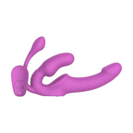 Teazers Strapless Strap-On with Anal Plug