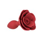 Lux Active - Red Rose Silicone Anal Plug
