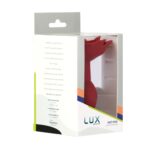 Силіконова анальна пробка Lux Active - Red Rose Silicone Anal Plug