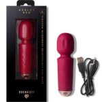 Вібромасажер Rocks Off Mini Wand Azalea Red, 16 режимів