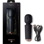Вібромасажер Rocks Off Mini Wand Black Tulip, 16 режимів