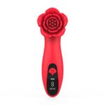 Розкішний вібратор для клітора Loviss Tona Rose Vibrator, у вигляді троянди, 9 режимів