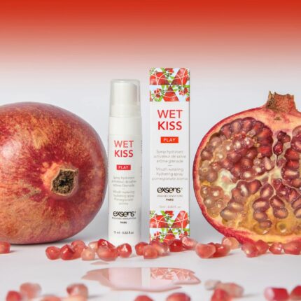 Стимулювальний блиск для губ EXSENS Strawberry Hot Kiss 7 мл, зігріває та охолоджує