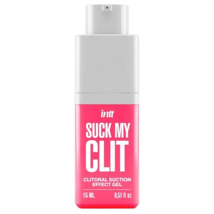 Смоктайзер для клітора Intt Suck My Clit Wild Strawberry (15 мл), полуниця, гель з ефектом посмоктування