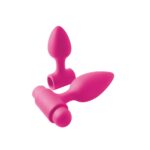 Анальна пробка з вібрацією NS Novelties INYA - Vibe-O-Spades -Pink