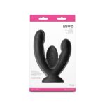Подвійний ділдо з вібрацією NS Novelties INYA - Duet - Black