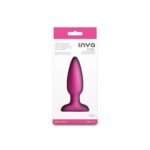 Анальна пробка з вібрацією NS Novelties INYA - Swirl - Pink