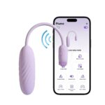 Смарт-віброяйце Svakom Plume Pastel Lilac, 2 мотори, м’який кінчик для стимуляції клітора - Зображення 3
